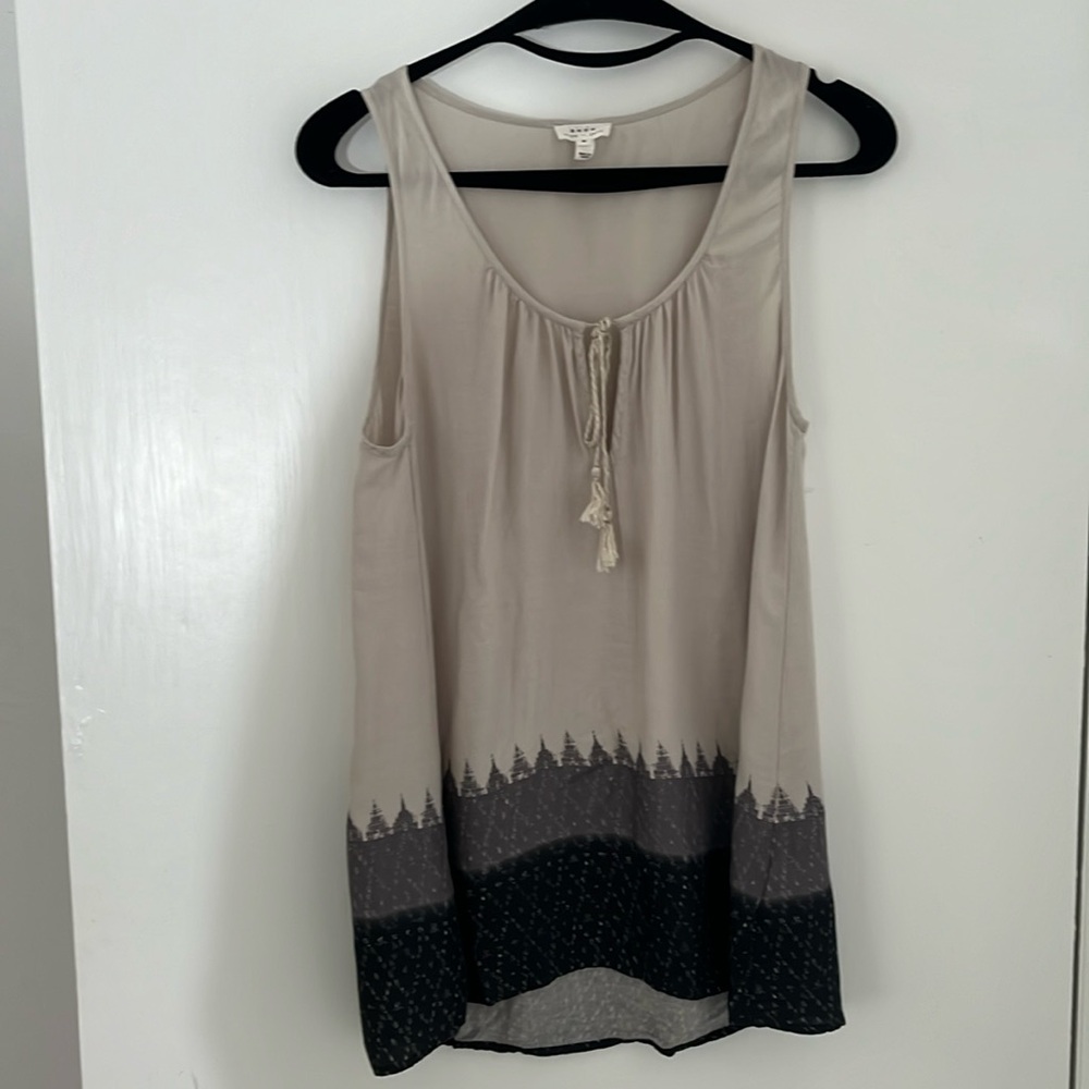 Soft Joie Ikat Print Top